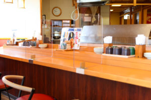 天じゅカウンター席